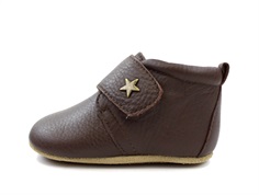 Bisgaard hjemmesko brun med stjerne